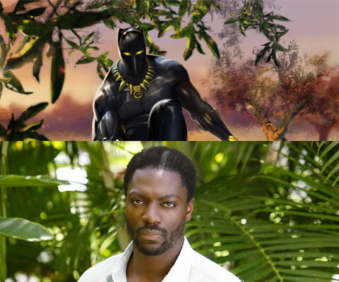 Adewale Akinnuoye-Agbaje as the Black Panther