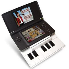 Nintendo DS gets a piano